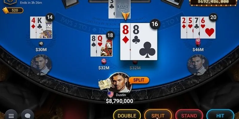 Thử thách chiến thuật cùng Blackjack đầy phấn khích Thử thách chiến thuật cùng Blackjack đầy phấn khích